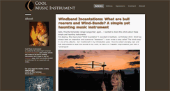 Desktop Screenshot of coolmusicinstrument.com
